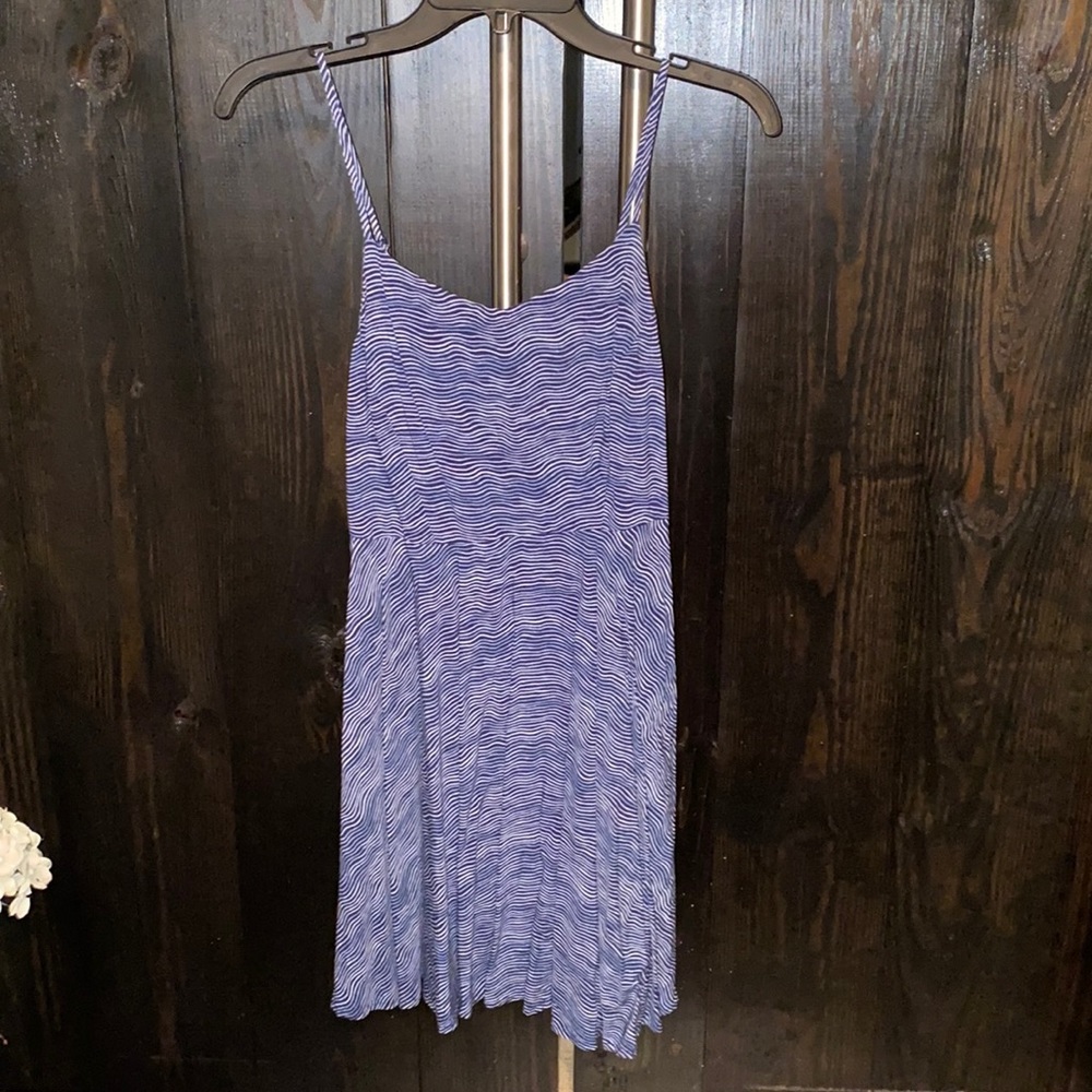 Blue Size Small Old Navy Dress with Adjustable Straps
